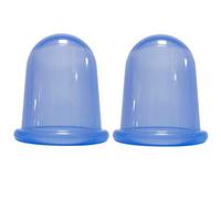 Lot de 2 tasses de massage en silicone avec ventouses de massage (grande taille * 2)