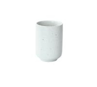 Lot de 2 tasses droites en céramique de style japonais à changer au four Blanc rouille 300 ml