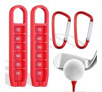 Lot de 2 tees de golf élévateurs de hauteur pour un positionnement précis et une performance de jeu