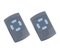 Lot de 2 Télécommande de Garage Sdre HSM4 868 MHz avec 4 Boutons Couleur Bleue Remplacer les émetteurs Hormann 868 MHz HS4 HSM2