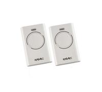 Lot de 2 Télécommande FAAC XT2 pour portail et garage
