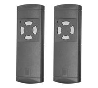 Lot de 2 Telecommande Portail 40,685 MHz - Bip Portail Universelle Duplicateur de Télécommande Compatible Avec Télécommande Hörmann 40,685 MHz HS2-40, HS4-40, HSE2-40, HSE4-40, HSM2-40, HSM4-40