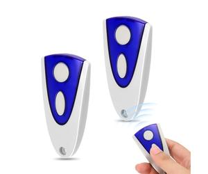 Lot de 2 Telecommande Portail Compatible avec Novoferm Novotron 502 MAX43-2 512 MIX43-2, 433,92mhz Bip Portail Porte De Garage, 2 Canaux
