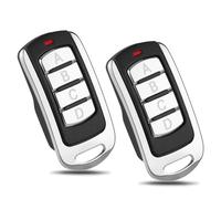 Lot de 2 Telecommande pour Hormann Tubauto HSM4-868 | HSE2-868 HS4-868 Compatible avec Hormann Boutons Bleus 868,3MHz, 4 Canaux