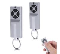 Lot de 2 télécommandes 433,92 MHz pour ouvre-porte de garage - Compatible avec Chamberlain TX4RUNI, émetteur manuel télécommand compatible avec Chamberlain TX2EV TX2REV TX4UNI ML510EV ML700EV