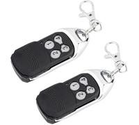 Lot de 2 télécommandes à code tournant - Compatible Normstahl Crawford jusqu'à 4 portes - Fréquence 433,92 MHz -RCU 433-4
