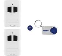 Lot de 2 télécommandes BENINCA TO.GO 2 AK - 433,92 Mhz + 1 Porte-clés DOMOBIP G