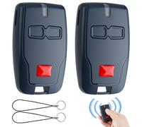 Lot de 2 Télécommandes BFT Mitto 2 B 433 MHz 2 Canaux avec Code Tournant pour Portail et Porte de Garage, Compatible avec Mitto 2, Kleio, Ghibli, TRC 2, Pile Incluse bft telecommande