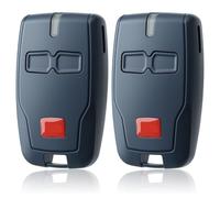 Lot de 2 Télécommandes BFT Mitto 2 B 433 MHz 2 Canaux avec Code Tournant pour Portail et Porte de Garage, Compatible avec Mitto 2, Kleio, Ghibli, TRC 2, Pile Incluse bft telecommande