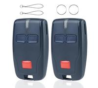 Lot de 2 télécommandes de garage BFT Cloneur 433,92 MHz Rolling Code, compatible avec BFT Mitto 2, Ghibli, Kleio, TRC 2, RCB2, Télécommande universelle pour portes automatiques et garages