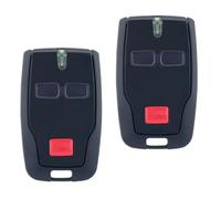 Lot de 2 télécommandes de garage pour BFT MITTO 2 B RCB, 433 MHz, télécommande BFT à 2 boutons, télécommande pour Rolling BFT MITTO 2, Kleio, Ghibli, TRC 2, TR