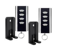 Lot de 2 telecommandes de garage pour Entrematic RCU 433-2, pour porte de garage Crawford Standard Steel 433.92
