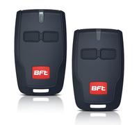 Lot de 2 télécommandes de garage pour porte de garage BFT MITTO B2, 433,92 MHz, télécommande de porte de garage à 2 canaux pour Rolling Mitto 2, Kleio, Ghibli, TRC 2, Kleio, Ghibli, TR BFT Fob