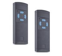 Lot de 2 télécommandes de porte de garage 868 MHz compatibles avec les touches bleues Hörmann HSM2 HSM4 HS1 HS3 HS4 HSZ1 HSZ2 HSP4 HSP4-C HSE2 HSE4 HSD2-A HSD2-C