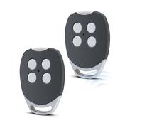 Lot de 2 telecommandes de porte de garage Ditec GOL4/BIXLG4/BIXLP2, frequence 433,92 MHz, pour une utilisation portable