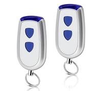 Lot de 2 télécommandes de rechange Normstahl - 433,92 MHz - 2 canaux - Compatible avec Normstahl Crawford EA433 2KS, EA433 4KS, T433-4, RCU 433-2, RCU 433-4, EA433 2KM Micro