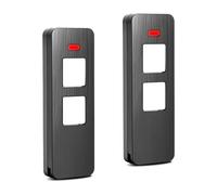 Lot de 2 télécommandes de rechange pour émetteur manuel S0mm, ouverture de porte de garage 868,8 MHz, 2 canaux, télécommande pour SOMloq2, 4018V0004 / 4015862001900 / S10019-00001