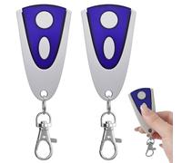 Lot de 2 télécommandes de rechange pour ouvre-porte de garage Novoferm - Compatible avec Novotron 502 MIX43-2, Novotron 512 MIX43-2, fréquence 433,92 MHz, télécommandes Novoferm pour porte de garage 2