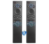 Lot de 2 télécommandes de rechange pour téléviseur Samsung | Convient pour les téléviseurs intelligents All Crystal UHD 2015-2026, cadre, QLED, OLED, Neo QLED, réponse instantanée