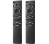 Lot de 2 télécommandes de rechange pour téléviseur Samsung, The Frame avec Rakuten TV, Disney, Prime Video, Netflix, boutons rapides compatibles avec les téléviseurs intelligents Samsung