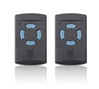 Lot de 2 télécommandes de rechange sans fil pour ouvre-porte de garage compatibles avec émetteur portatif HSM4 HSE2 HS1 HS4 HSZ1 HSZ2