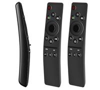 Lot de 2 télécommandes de rechange universelles pour Samsung Smart TV avec 3 touches de raccourci, compatible avec QLED UHD SUHD HDR LCD LED HDTV Cadre incurvé 4K 8K 3D Smart TV