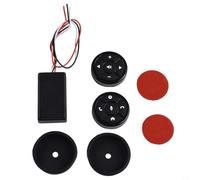 Lot de 2 télécommandes de volant avec veilleuse bleue pour DVD GPS et commande stéréo pour véhicules avec support de contrôle d'usine