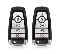 Lot de 2 télécommandes d'entrée sans clé M3N-A2C93142600 902 MHz 5 boutons de rechange pour Ford Fusion Edge Mustang Explorer 2017-2020