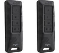 Lot de 2 Télécommandes FAAC XT4 433/868 FDS - 787018 + 1 porte-clés Domobip G
