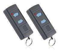 Lot de 2 Télécommandes Garage 868 MHz Compatibles Hörmann HSE2/HSM4/HS4/HS1, Bouton Bleu
