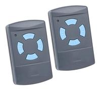 Lot de 2 télécommandes Hormann 868 MHz pour HSM2/4, HS1/2/4, HSZ1/2, HSP4, HSD2, ouvre-porte de garage, robustes et fiables