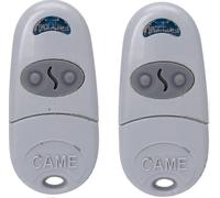 Lot de 2 télécommandes portables 433,92 MHz compatibles CAME TOP432NA (2025) TOP432EV TOP432EE