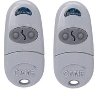 Lot de 2 télécommandes portables Came Top432na 433,92 MHz compatibles Top432ev Top432ee-hy