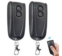 Lot de 2 télécommandes pour ouverture de porte de garage Hörmann Ecostar RSE2, RSC2 - 433,92 MHz