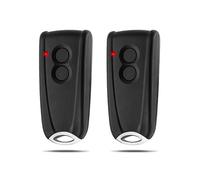 Lot de 2 télécommandes pour ouvre-porte de garage compatibles RSC2-433, RSE2-433 et RSZ1-433 ; émetteur portatif pour portail Liftronic.