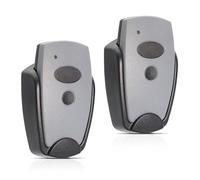 Lot de 2 télécommandes pour ouvre-porte de garage Marantec 868,3 MHz, 2 canaux, compatible avec Marantec Digital 302 384 304 313 321 323 131