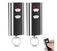 Lot de 2 télécommandes pour ouvre-porte de garage Normstahl RCU 433 2K, code tournant, compatible avec RCU 433-2, RCU 433-4, EA433 2KM, EA433 2KS, T433-4