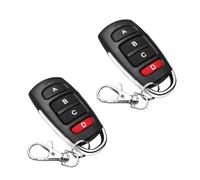 Lot de 2 télécommandes pour Porte de Garage 433,92 MHz - Télécommande Universelle Porte de Garage Clés, Telecommande Portail pour Garage, Portail, éclairage, Volets et domotique Simple