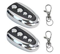 Lot de 2 télécommandes universelles automatiques pour portail coulissant 433,92 MHz non crypté Colorpp