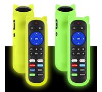 Lot de 2 télécommandes universelles compatibles avec télécommande Roku et télécommande Roku TV, pour Roku Box 1 2 3 4, Roku Express, Roku Premiere, Roku Ultra, pour TCL Hisense Onn Hitachi JVC RCA