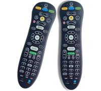 Lot de 2 télécommandes universelles de rechange ATT S20-S1A, télécommande universelle infrarouge programmable CY-RC1055-AT pour récepteurs ATT