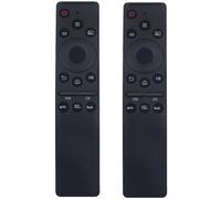 Lot de 2 télécommandes universelles de rechange avec touches de raccourci Hot Channel applicables pour téléviseurs intelligents Samsung 4K 8K OLED Cadre Neo QLED UHD HDR HDTV Smart TV
