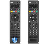 Lot de 2 télécommandes universelles pour Samsung, LG, Sony, Hisense, TCL, Toshiba, Insignia, Panasonic, Vizio, Sharp, Philips