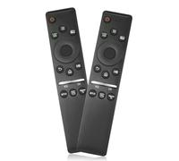 Lot de 2 télécommandes universelles pour téléviseur Samsung Smart TV QLED UHD SUHD HDR LCD LED HDTV Cadre incurvé 4K 8K 3D 3 boutons raccourcis