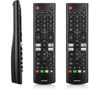 Lot de 2 télécommandes universelles pour tous les téléviseurs LG UHD OLED EVO QHD QNED NanoCell 4K 8K Smart TV pour Magic Remote