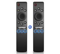 Lot de 2 télécommandes universelles pour tous les téléviseurs S-amsung LED QLED UHD Frame Solar 4K 8K Smart TV Original Remote, télécommande universelle avec bouton raccourci