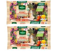 Lot de 2 Terreaux VILMORIN Agrumes et Plantes Méditerranéennes : La Solution économique pour Votre Jardin