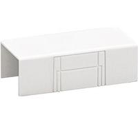 Lot de 2 tés blanc pour moulure, H. 1.8 x P.1.8 cm