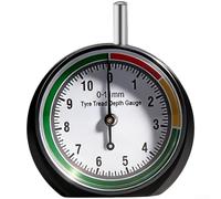 Lot de 2 testeurs de profil de pneu en alliage de zinc de 0 à 11 mm