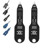 Lot de 2 testeurs d'inductance pour circuit d'inductivité électromagnétique, bobines, cartes mères électroniques, outil de vérification des erreurs, bobines à induction (C)